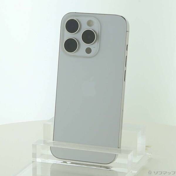〔 品〕 iPhone15 Pro 256GB ホワイトチタニウム MTUD3J A SIMフリー 377