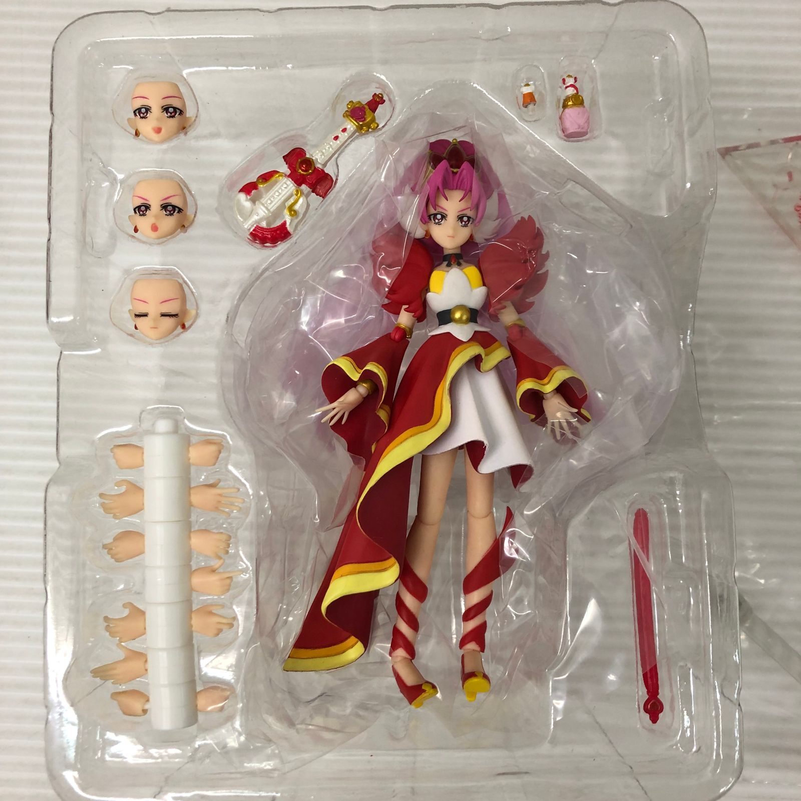 本体A/箱B)S.H.フィギュアーツ キュアスカーレット『Go！プリンセス