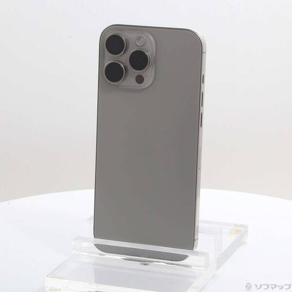 〔 品〕 iPhone16 Pro Max 512GB ナチュラルチタニウム MYWP3J A SIMフリー 297