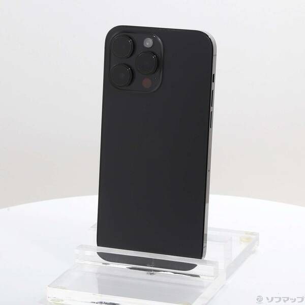 〔 品〕 iPhone14 Pro Max 256GB スペースブラック MQ9A3J A SIMフリー 297
