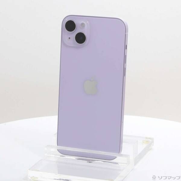 〔 品〕 iPhone14 Plus 128GB パープル MQ4E3J A SIMフリー 276