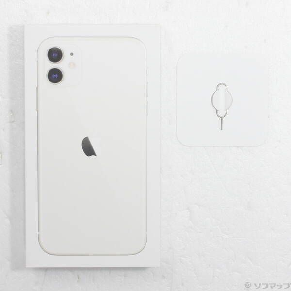 中古品〕 iPhone11 128GB ホワイト MHDJ3J／A SIMフリー【276】 - メルカリ