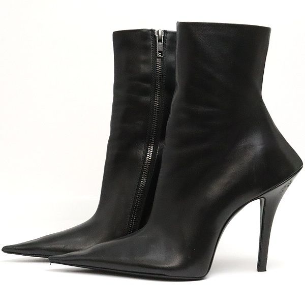 バレンシアガ レザーショートブーツ size 35 17581