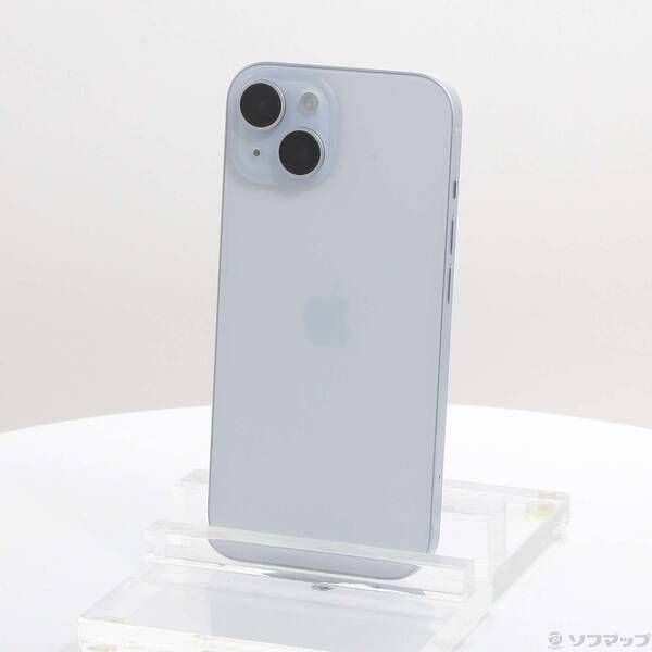 〔 品〕 iPhone15 128GB ブルー 3M420J A SIMフリー 377