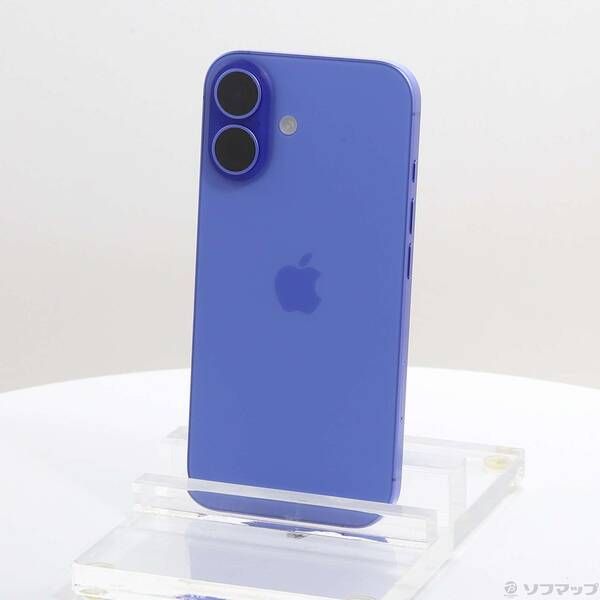 〔 品〕 iPhone16 128GB ウルトラマリン 3N394J A SIMフリー 262