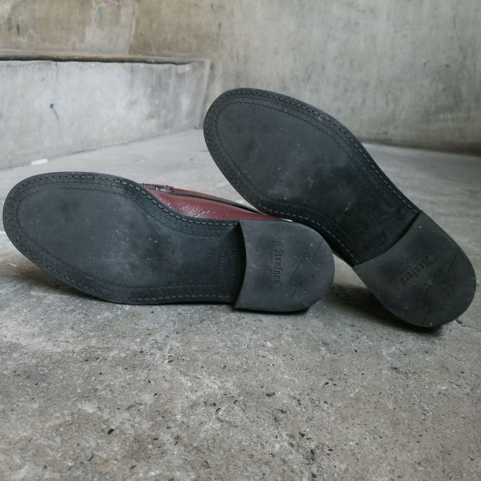 THE KENFORD FINE SHOES JOURNAL STANDARD別注 Embossed Loafers 