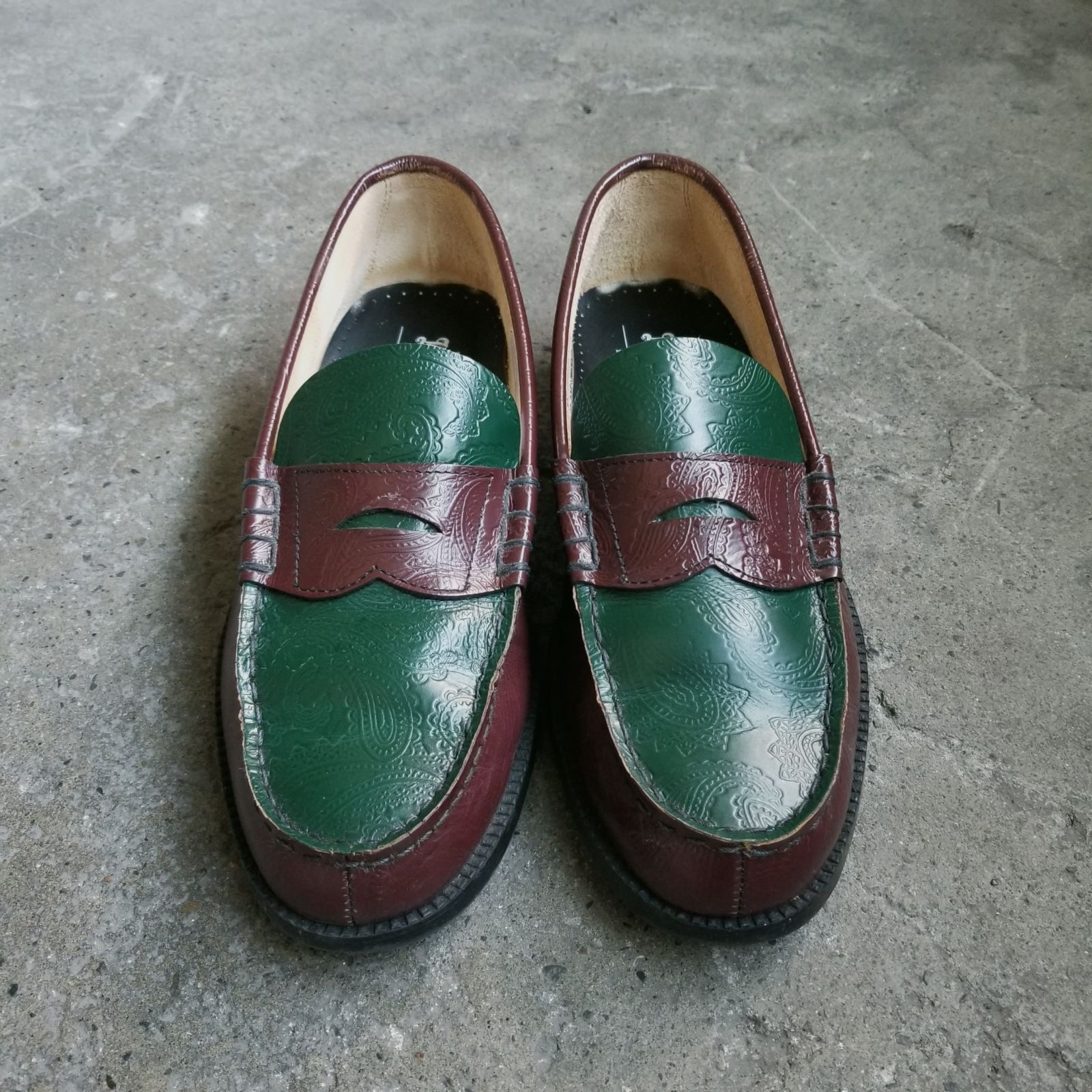 THE KENFORD FINE SHOES JOURNAL STANDARD別注 Embossed Loafers 