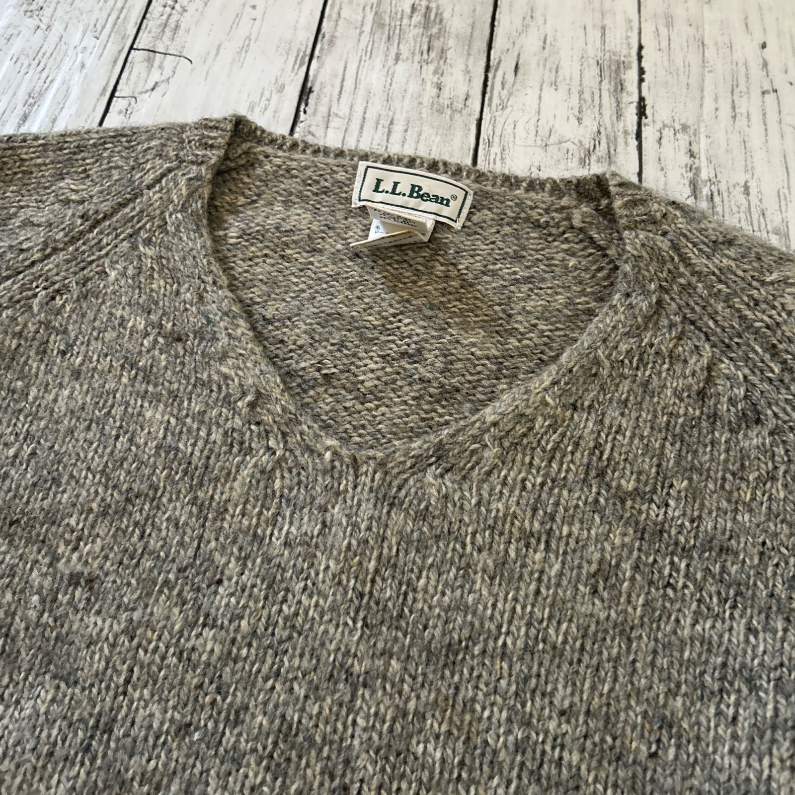 L.L.Bean エルエルビーン 80s レディース ニット セーター M プル 