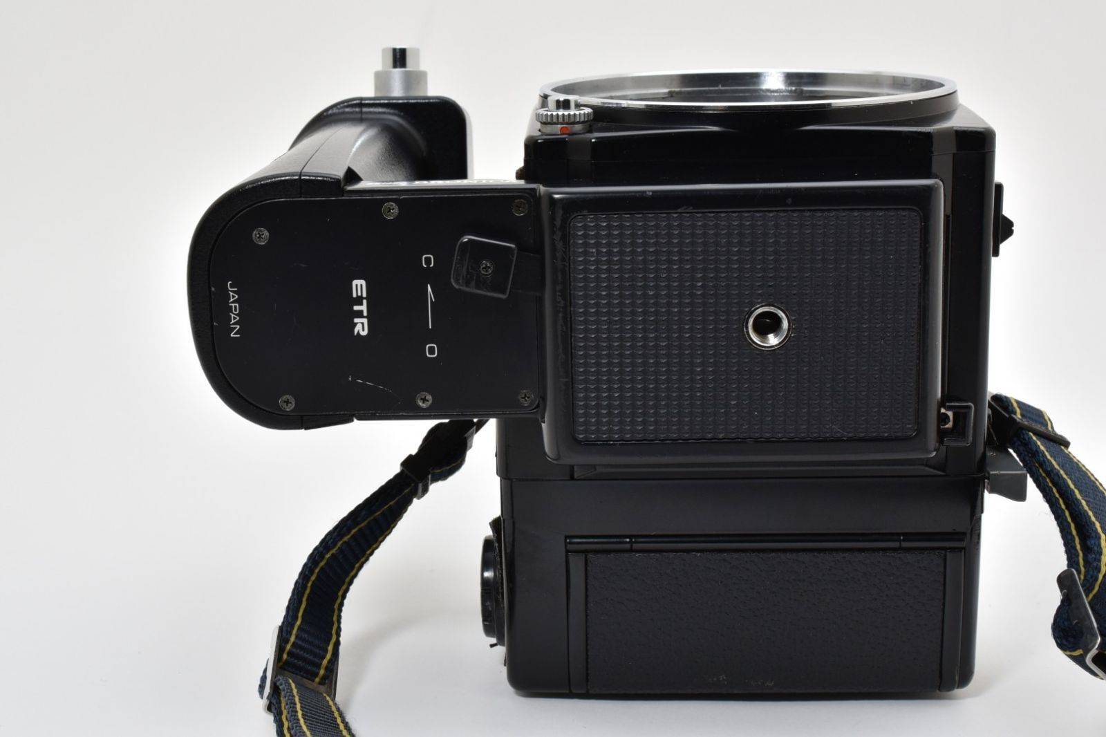 価格は最安値! Zenza Bronica ETR-S ボディ ウエストレベルファインダー グリップ付 645中判 動作良好 ブロニカ ETRS フィルムカメラ ストラップ付 タイムセールも有。