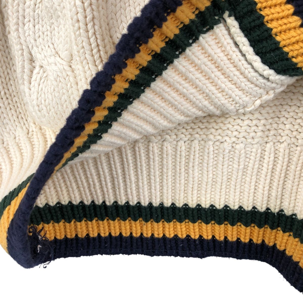 古着 90年代 ギャップ GAP オールドギャップ ケーブル編み コットン