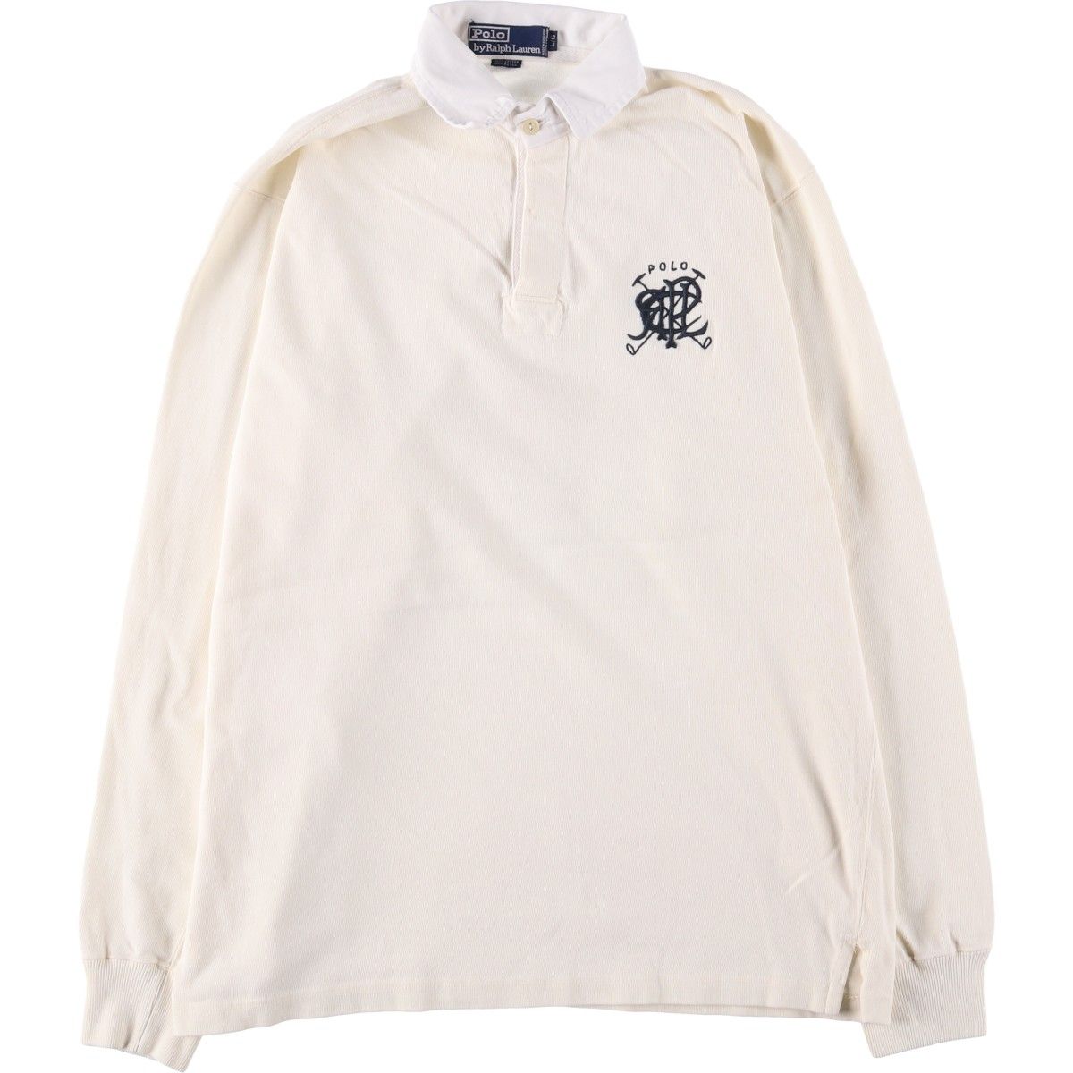 古着 ラルフローレン Ralph Lauren POLO by Ralph Lauren 長袖 ラガー 