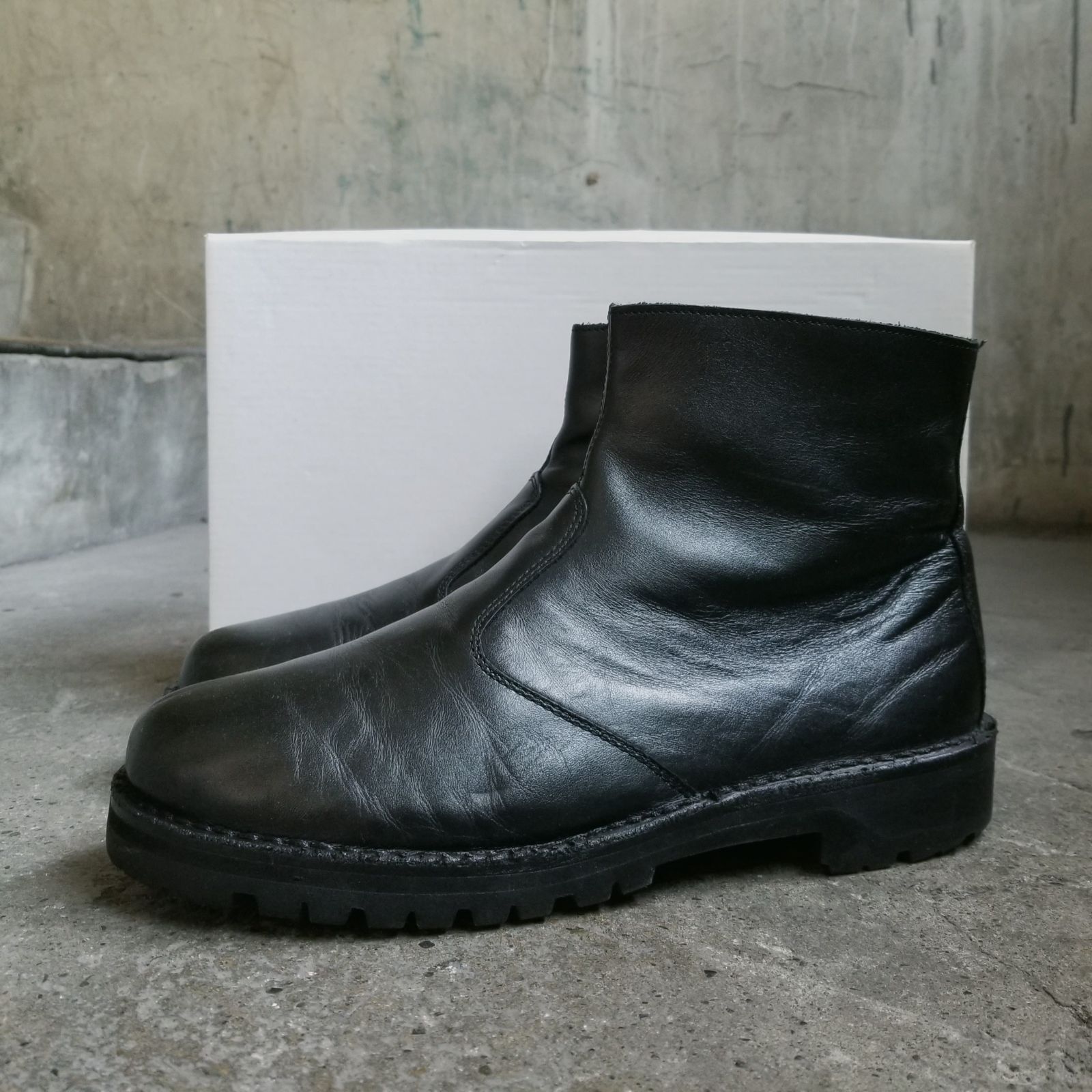 REPRODUCTION OF FOUND ITALIAN MILITARY OFFICER BOOTS 42 リプロダクションオブファウンド ミリタリーオフィサーブーツ