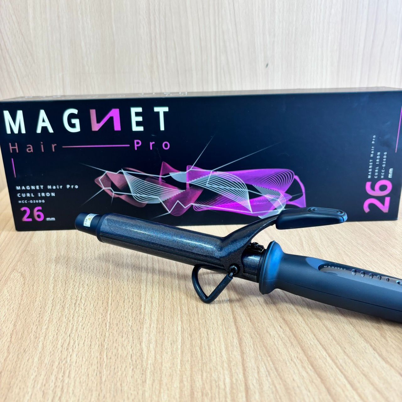 クレイツ マグネットヘアプロ カールアイロン HCC-G26DG　26mm マグネットヘアプロ カールアイロン 26mm