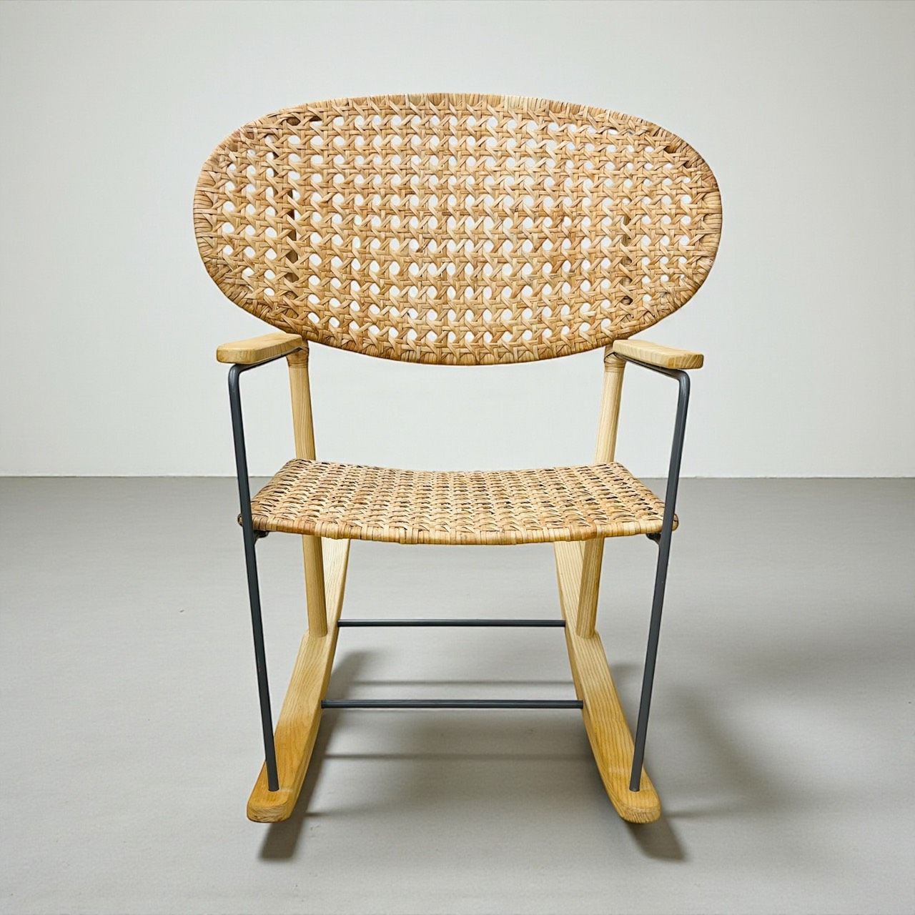 IKEA イケア GRONADAL グローダナル ラタン ロッキングチェア - メルカリ