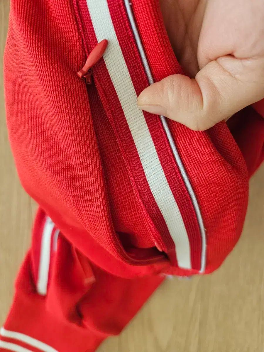  The HANDSOME レッド トレーナー パンツ ジョガーパンツ スウェットパンツ パンツ