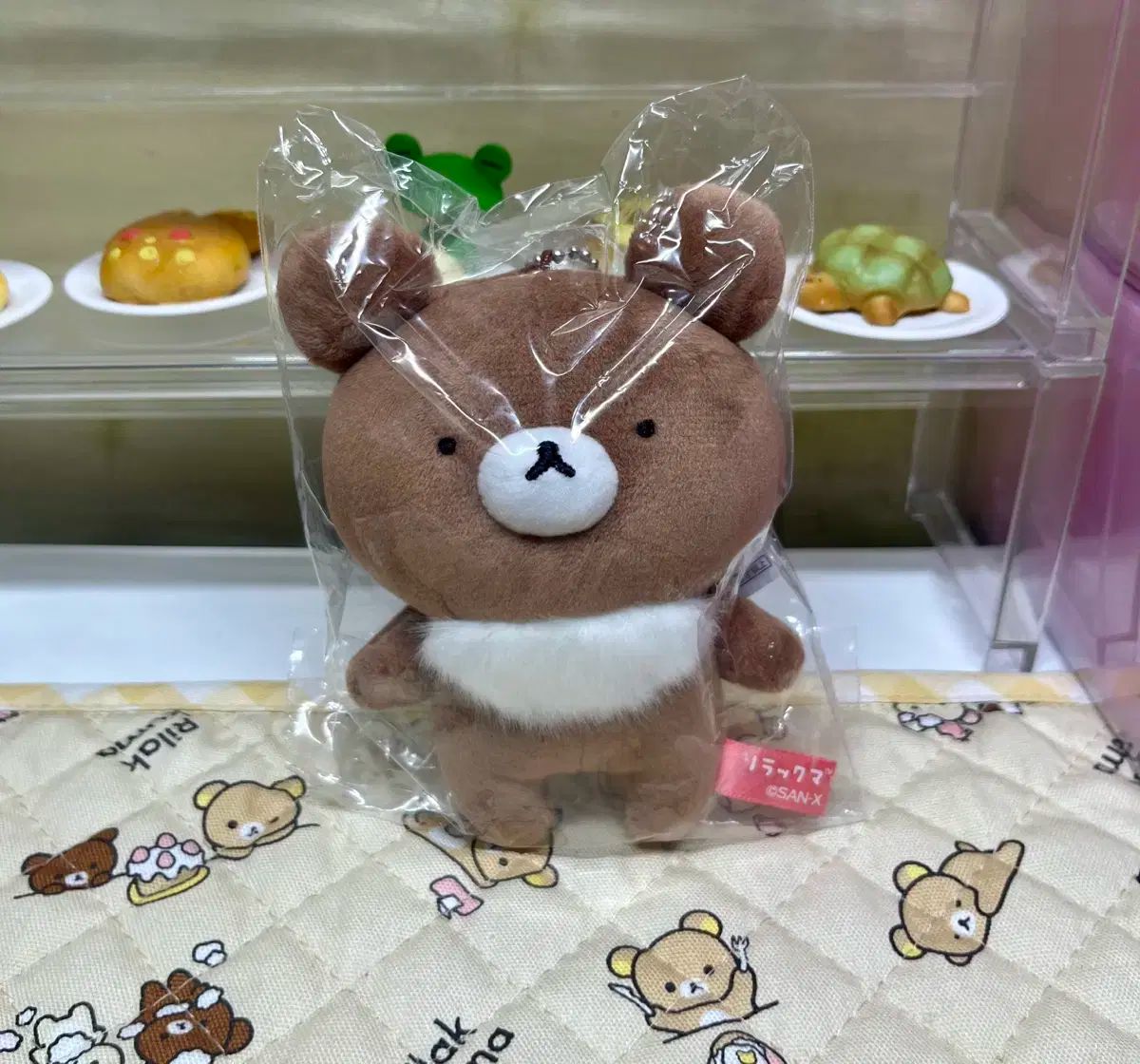 サンエックス リラックマ コグマ x sakumaru さくまる コラボ マスコット チャーム