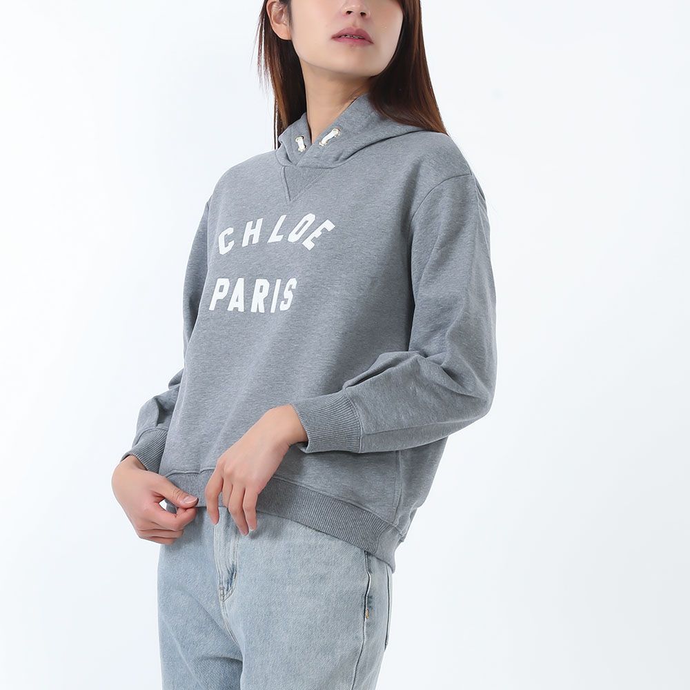 新品 CHLOE KIDS クロエ キッズ C20646 A46 ロゴスウェット プル
