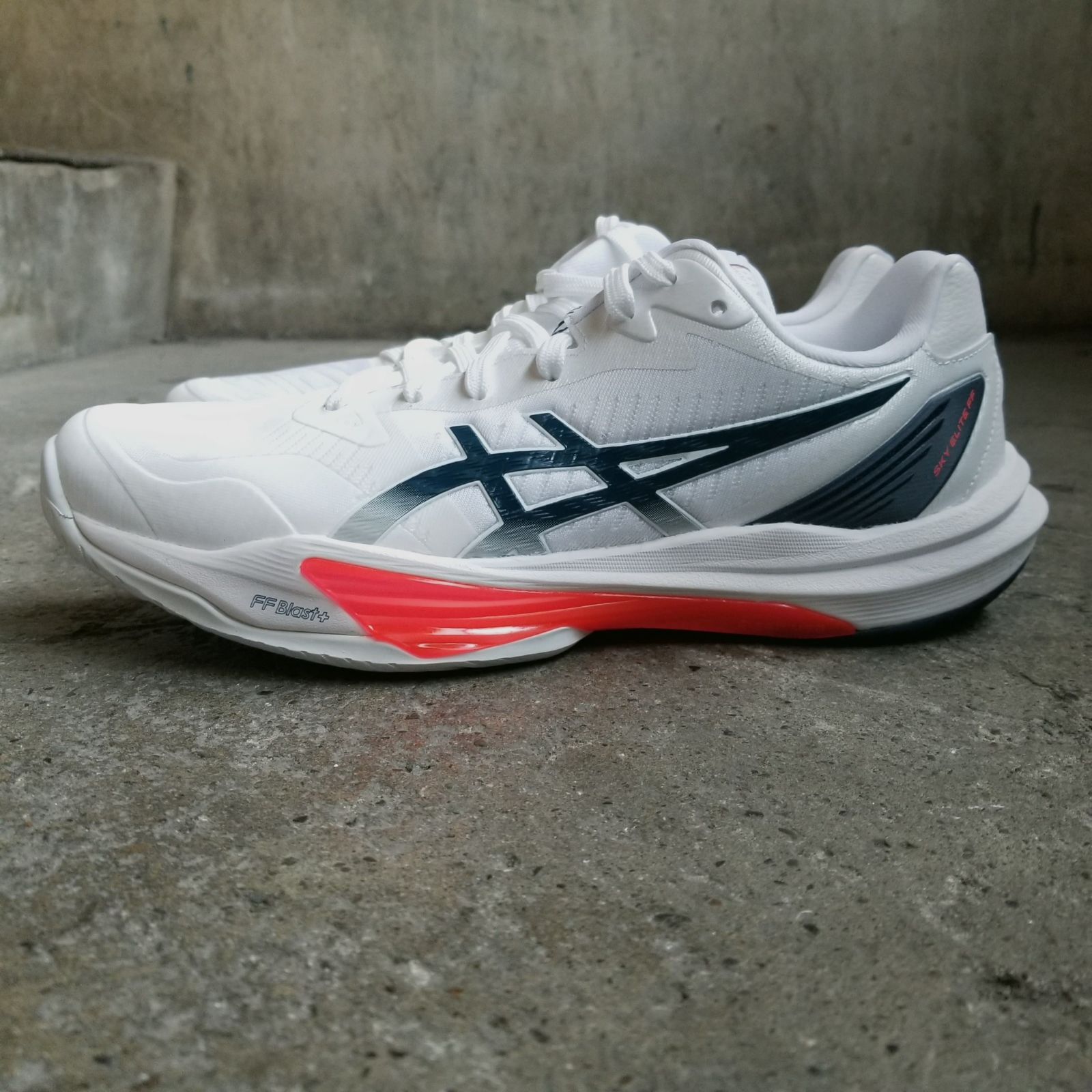 asics SKY ELITE FF 3 WHITE MAKO BLUE 26 cm アシックス スカイエリート ホワイト バレーボールシューズ -104