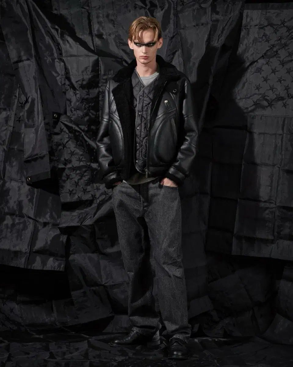 OLIVE DRAB SERVICE ODS 2-SEAMAN JACKET-Z シアリング ムートン ジャケット