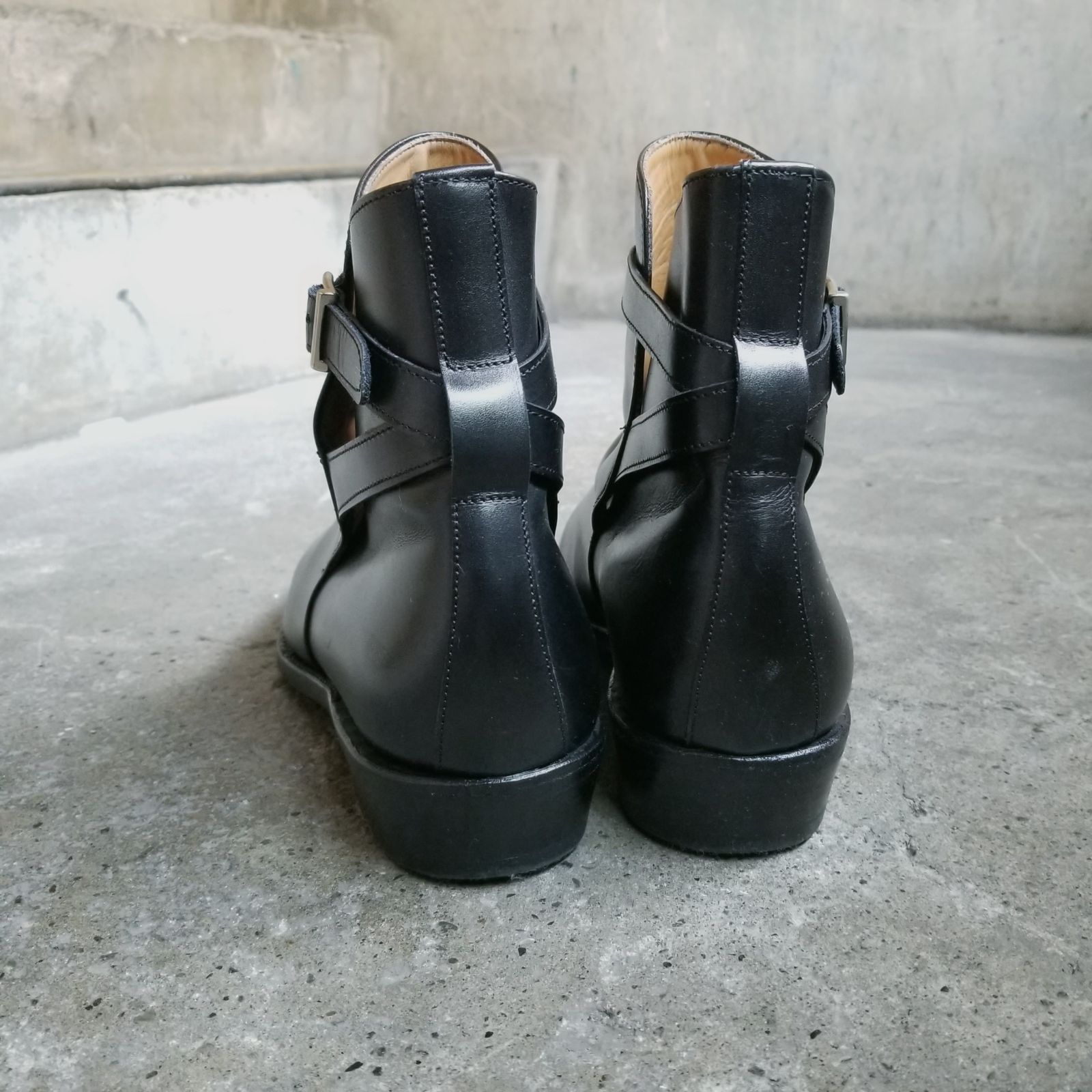 Berwick 490 VELE 黒 レザーシューズ UK 7