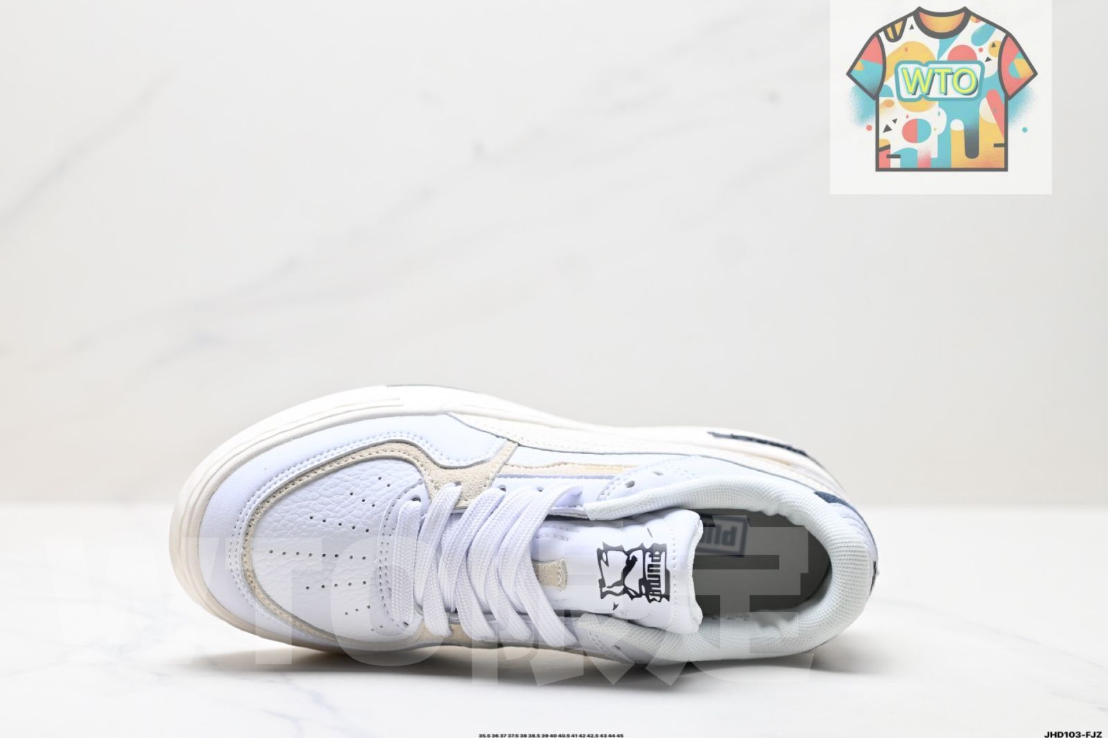 PUMA プーマ CA Pro Ripple レトロカジュアル クッション性 耐磨耗性 ロートップ スケートボードシューズ-WTO輸入1