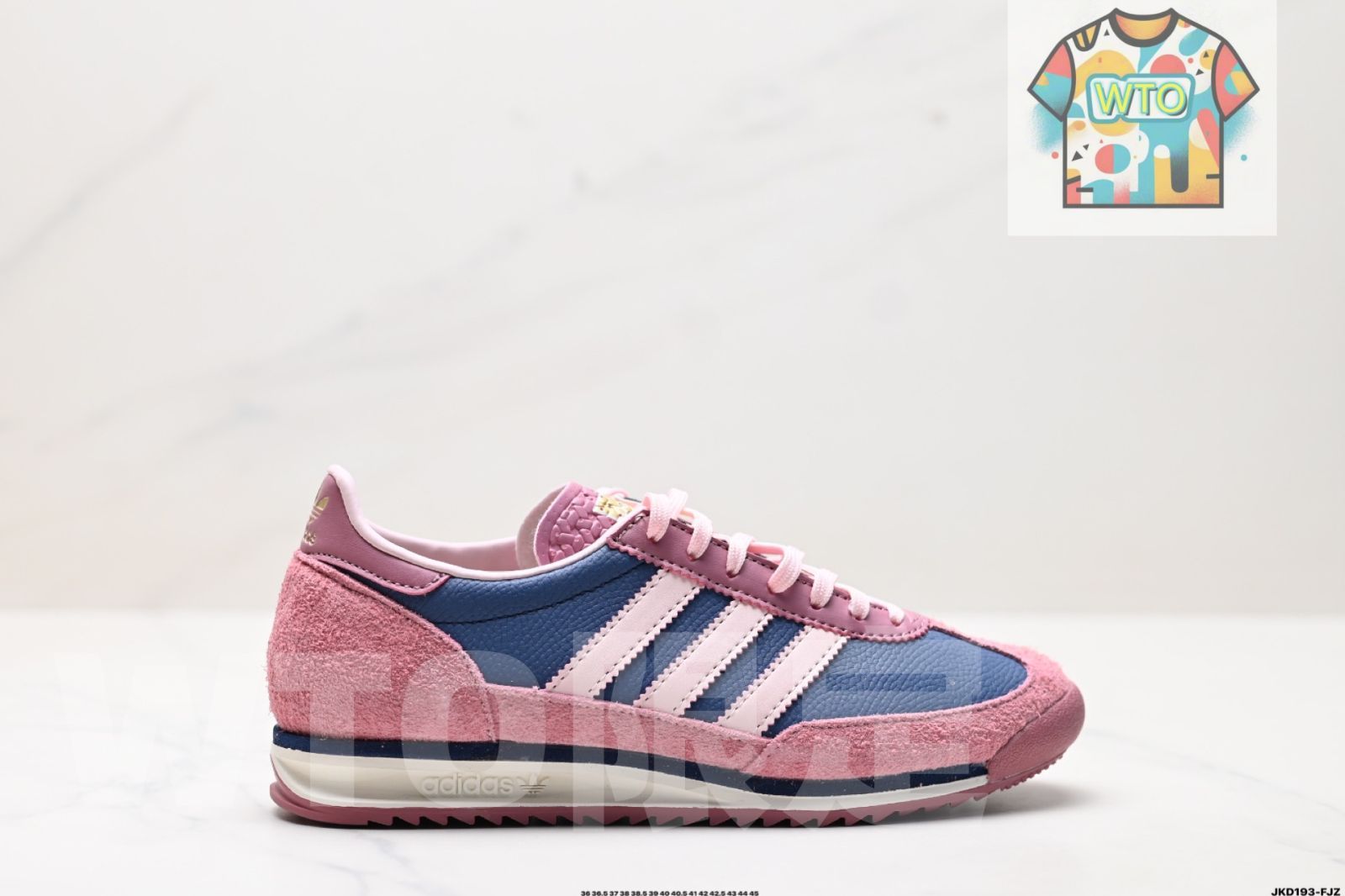 Adidas アディダス SL 72 OG クローバー レトロカジュアルランニングシューズ カジュアルスポーツシューズ -WTO輸入1