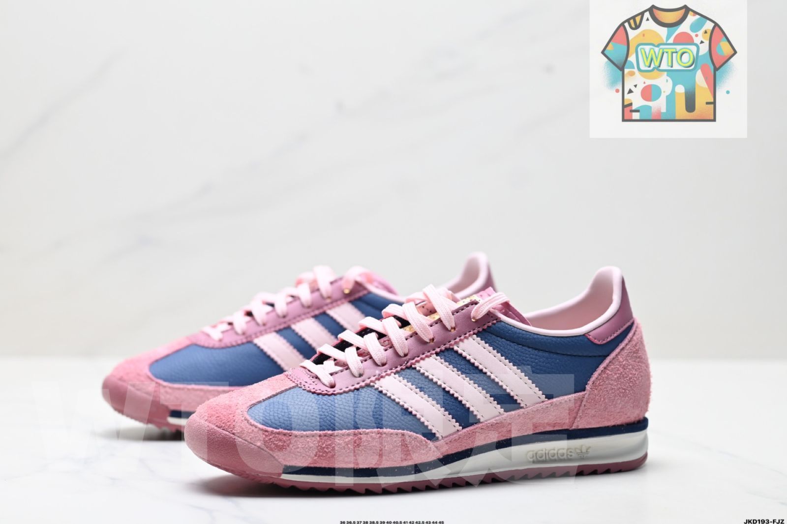 クローバー レトロカジュアルランニングシューズ