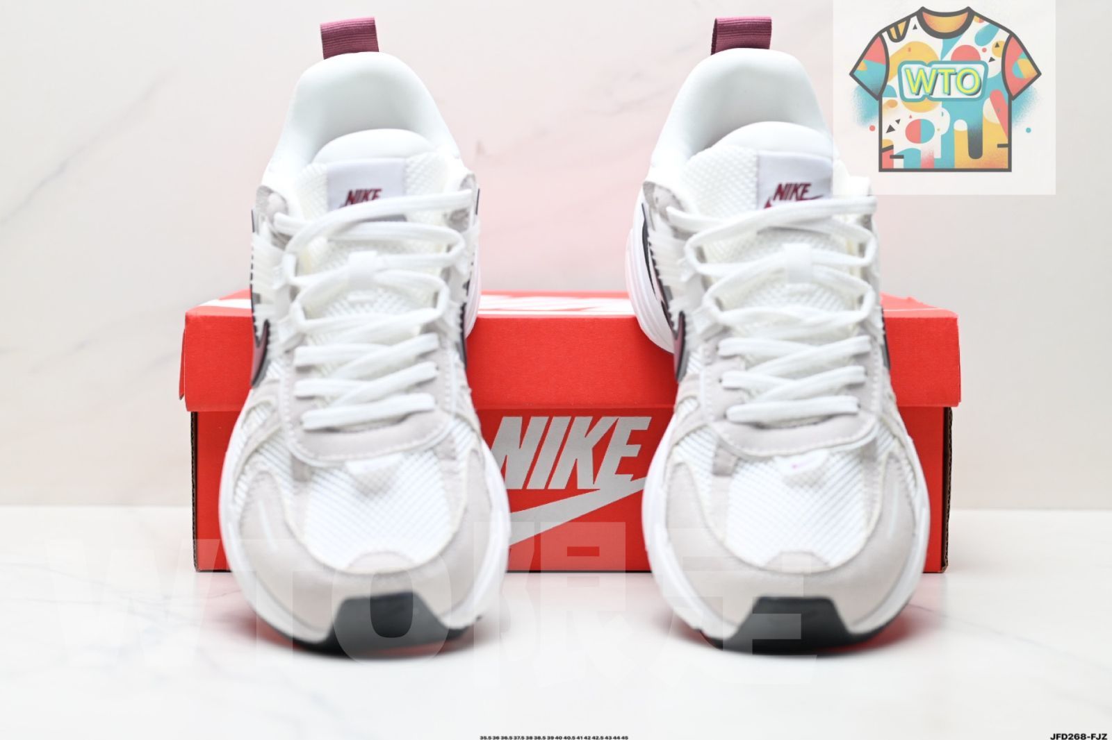 ランニングシューズ レトロな雰囲気