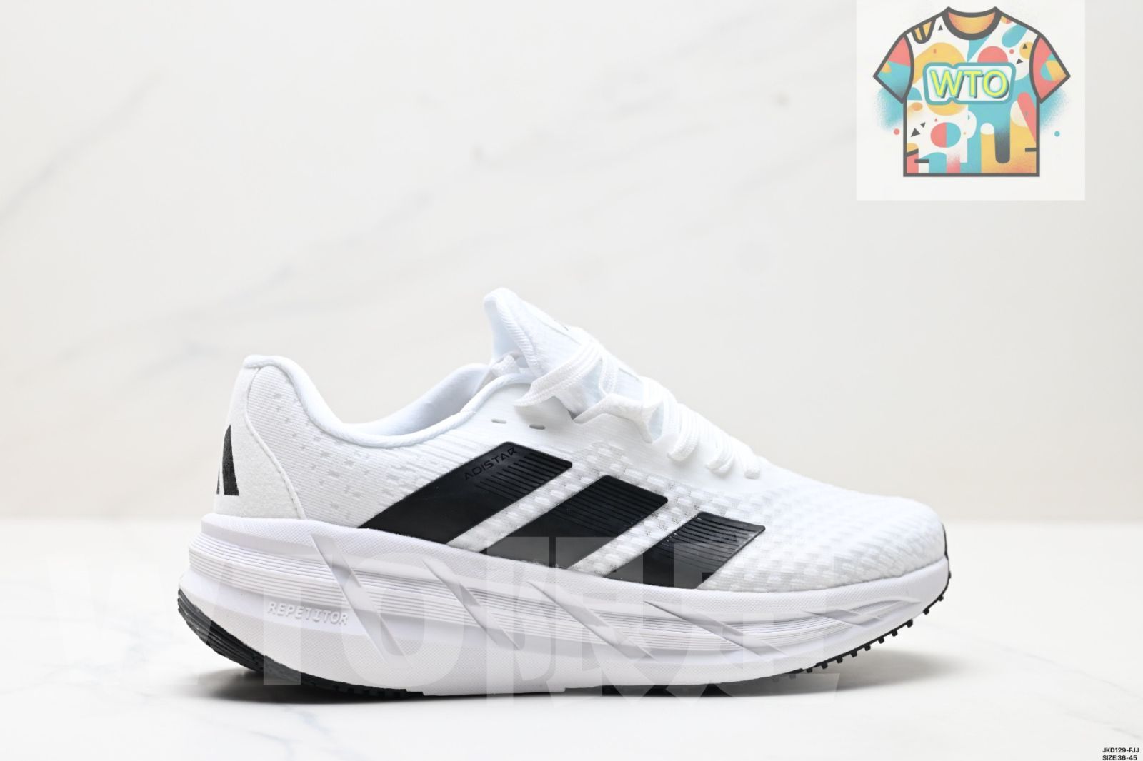 Adidas 阿迪 斯新款男士 拉松耐磨 典 鞋 アディダス 新モデルの男子用マラソン用耐摩耗クラシックスポーツランニングシューズ WTO輸入1