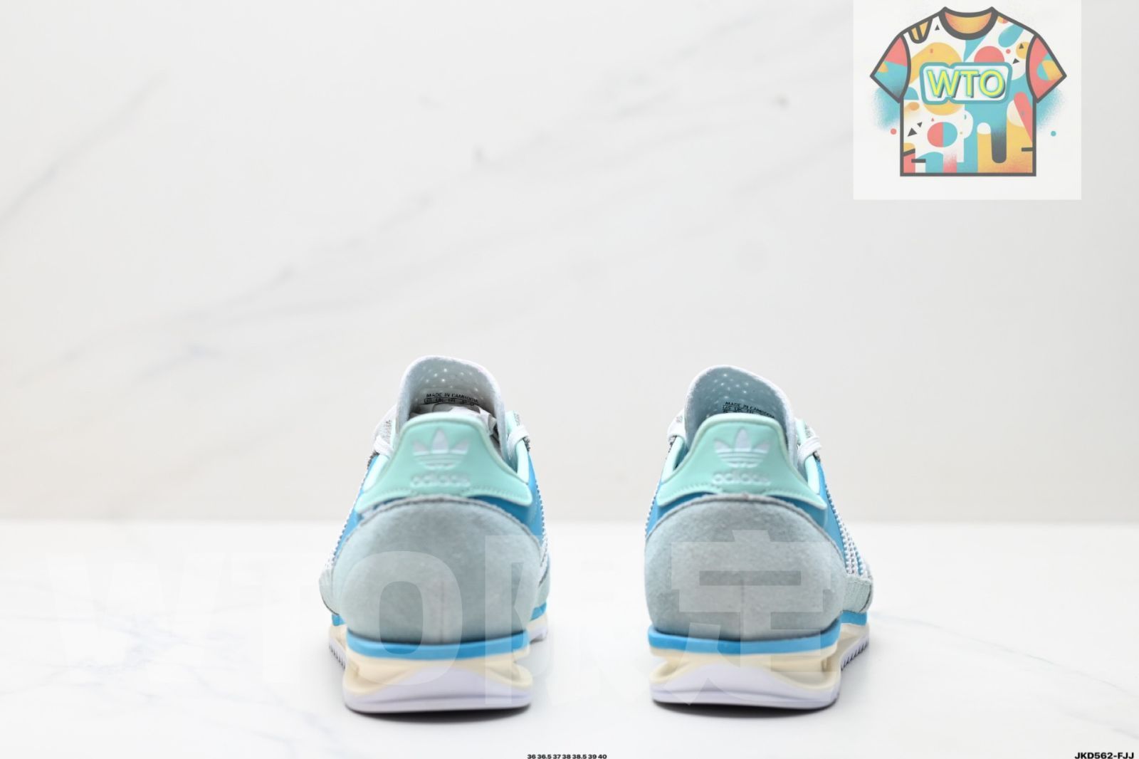  アディダス オリジナルズ SL 72 OG クローバー レトロ レジャーランニングシューズ レジャースニーカー-WTO輸入1 スニーカー 靴