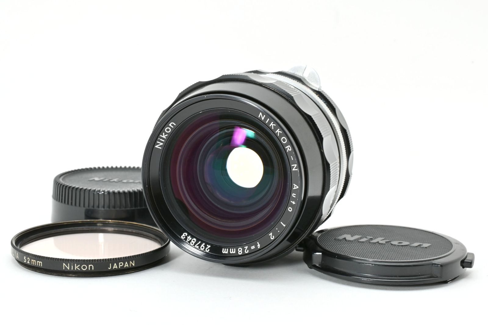 ★ニッコール　Nikkor-N.C Auto 28mm f/2 レンズ Nippon Kogaku / Nikon Nikkor-N[·C] Auto 28mm F/2 | LENS-DB.COM