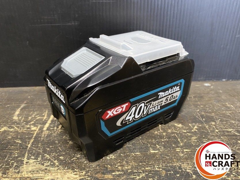品 makita マキタ BL4050F リチウムイオンバッテリ バッテリー 40Vmax 5.0Ah 使用回数 1回