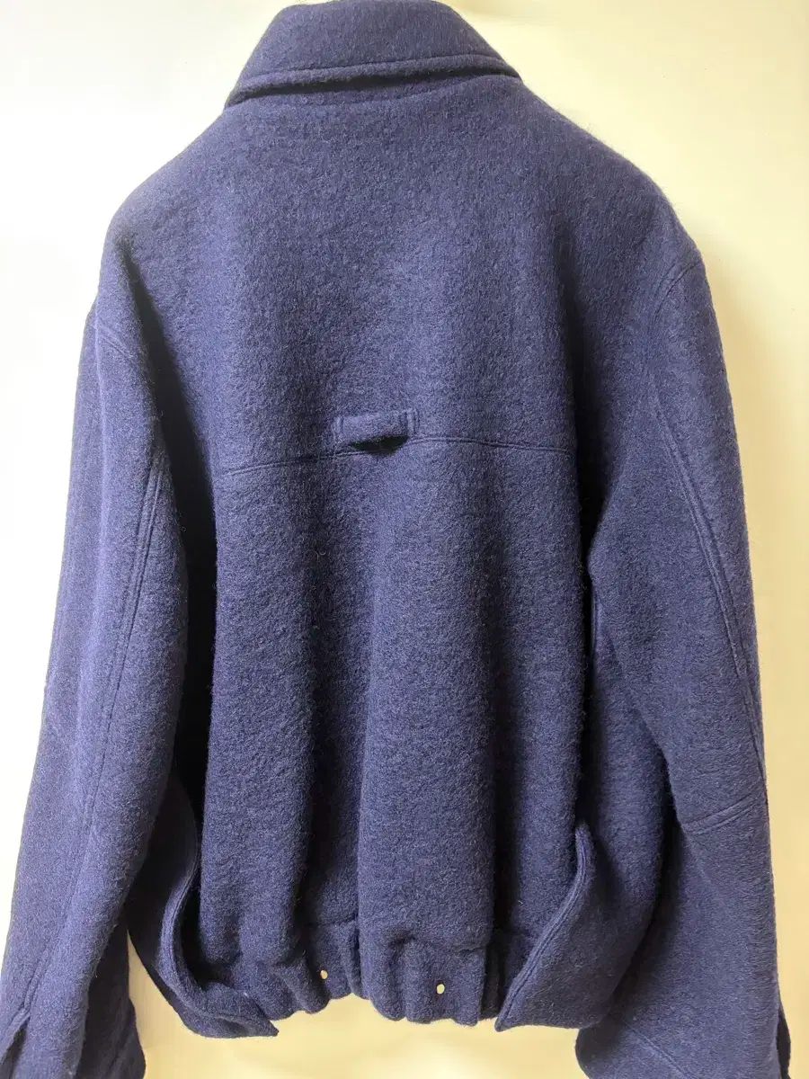 イーエ yiyae ウール ドリズラージャケット ネイビー Lサイズ