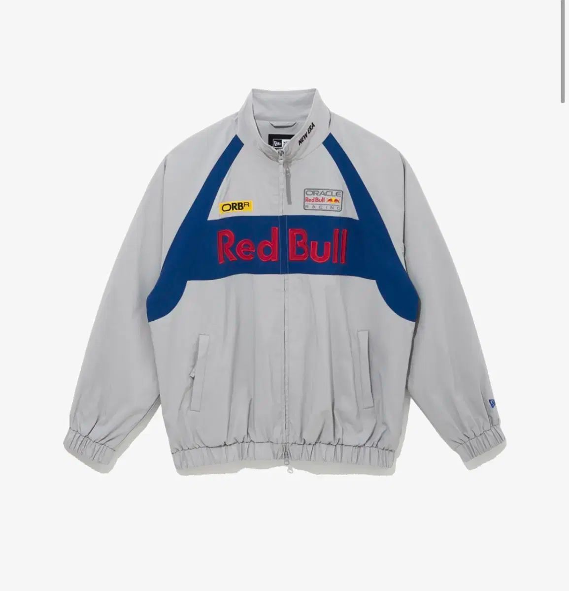 ニューエラ オラクル レッドブル レーシング トラック ジャケット ライト グレー XXL