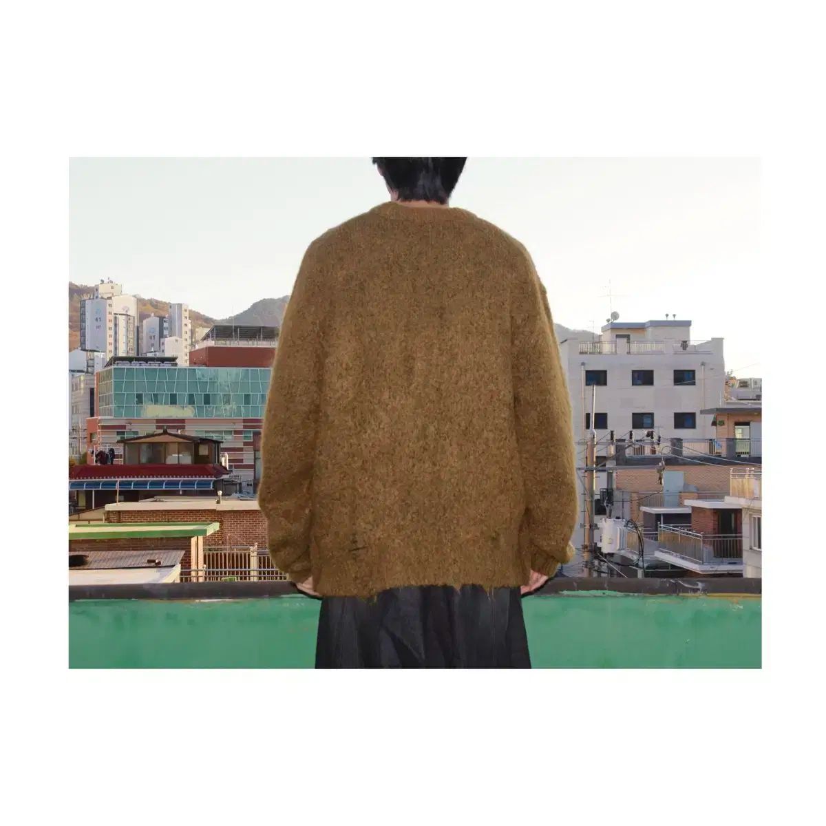 キンロックアンダーソン ダメージ クルーネック セーター