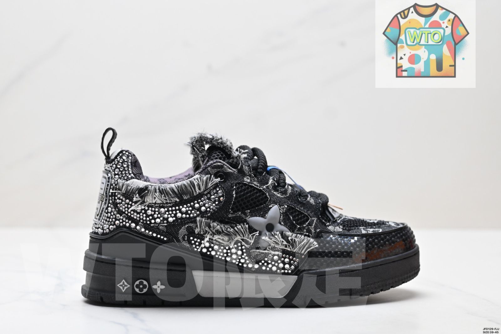 LV Louis VuittonLV ルイヴィトンTrainer Sneaker Low カジュアルスポーツカルチャー バーサタイル スニーカー