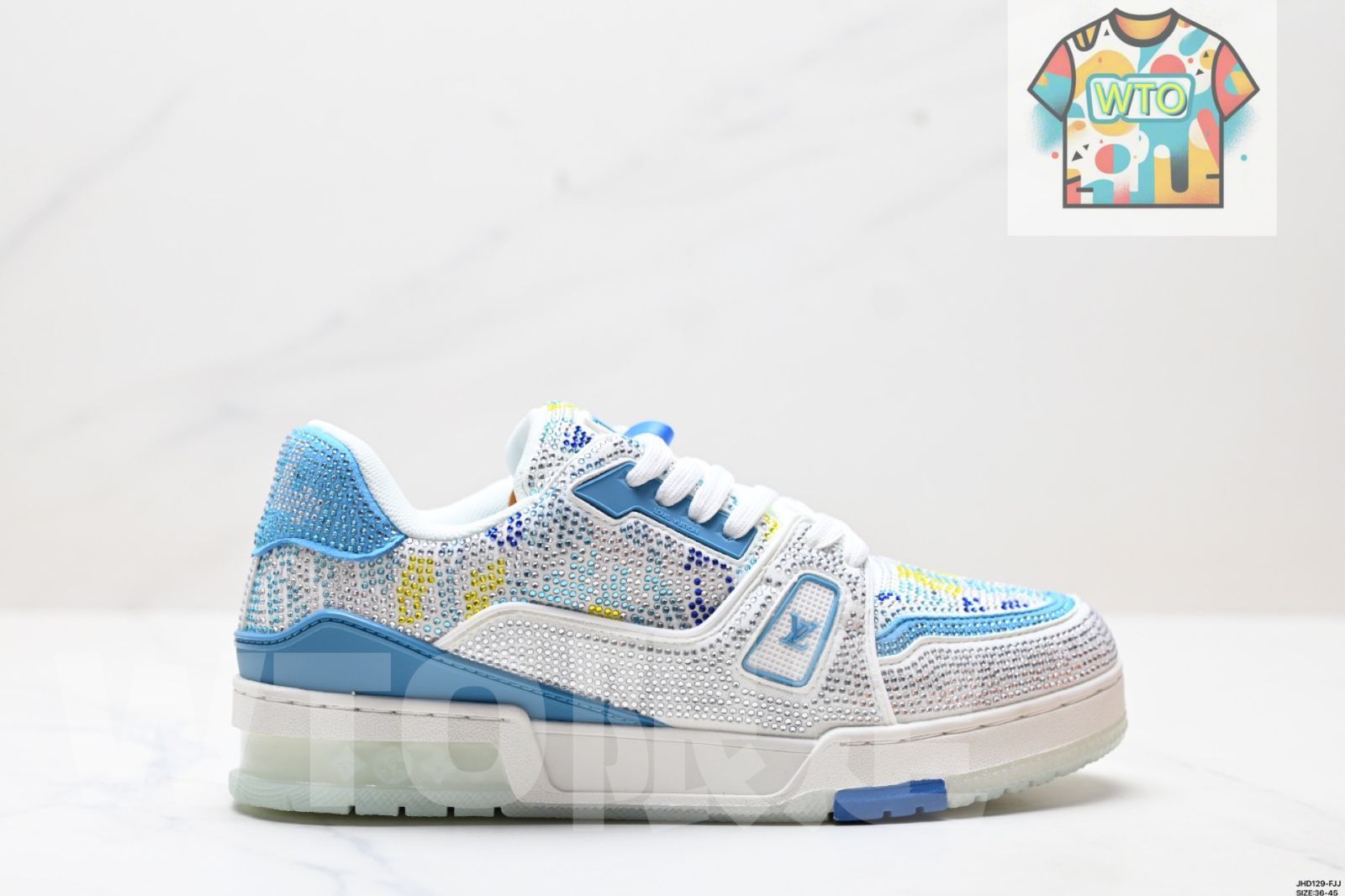 LV Louis Vuitton Trainer Sneaker Low カジュアルスポーツカルチャー バーサタイル スニーカー