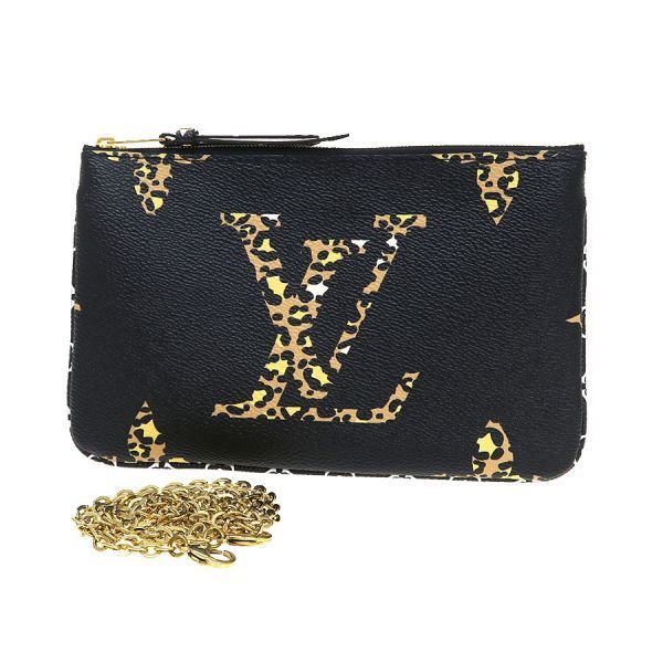 ルイ･ヴィトン･ ポシェット･ドゥーブルジップ ジャングル M67874 Sランク