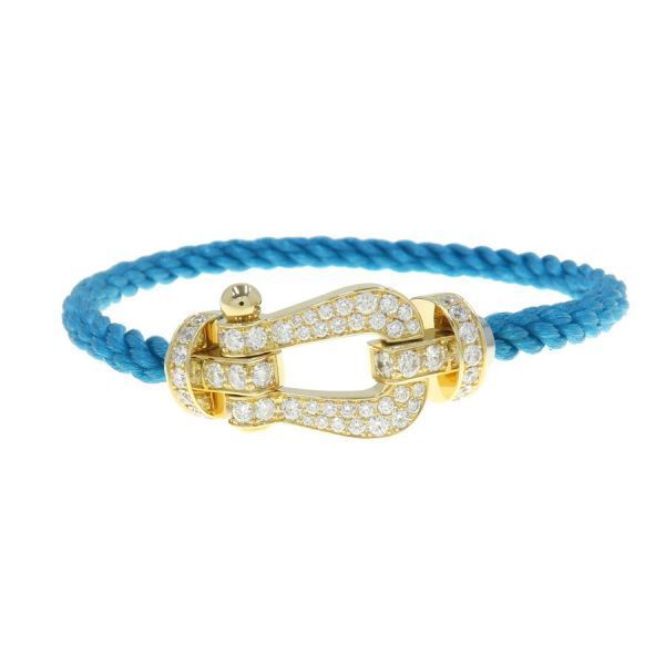 フレッドフォース10 LM フルダイヤ Fred フレッド フォース10(LM) フルダイヤ バックル K18WG ホワイト