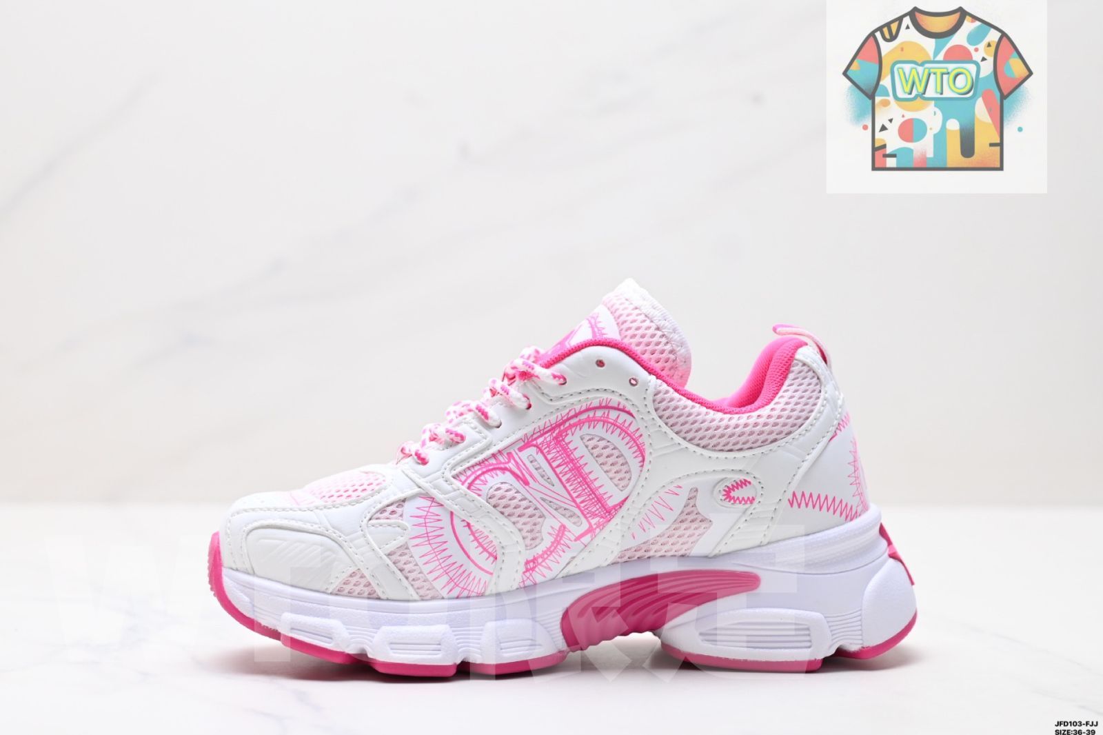 レースアップ スポーツランニングシューズ