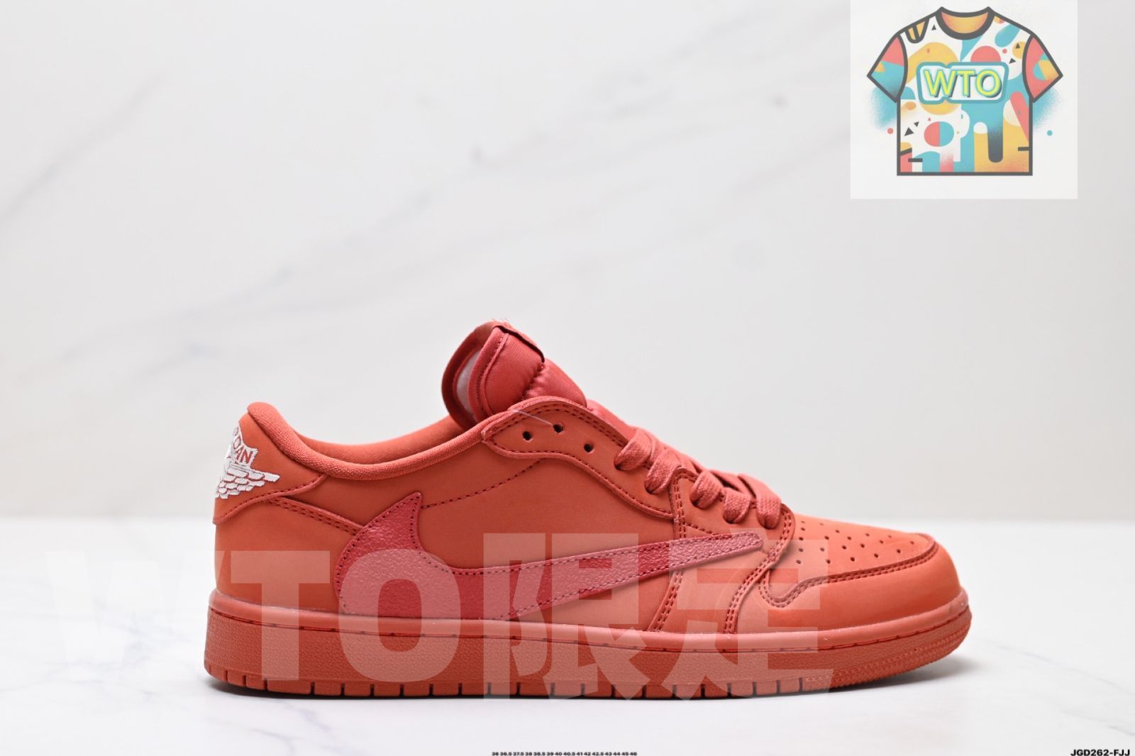 Travis Scott x Air Jordan 1 Low Reverse Mocha トラヴィス スコット エア ジョーダン ロー リバース モカ ロートップ カルチャー バスケットボール シューズ WTO輸入1