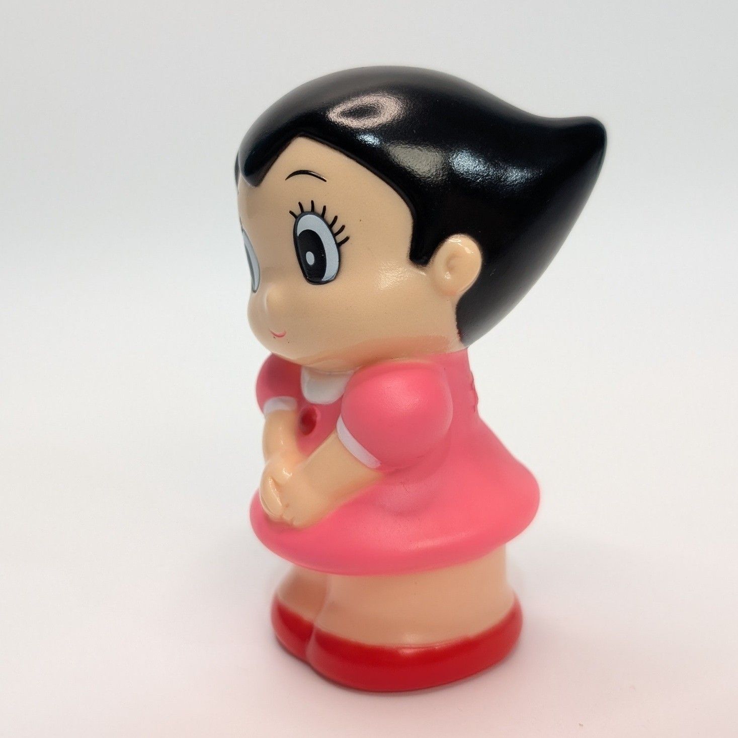 鉄腕アトム　ウランちゃん　ソフビ ウランちゃん ソフビ人形 鉄腕アトム ユニバーサル証券 昭和レトロ