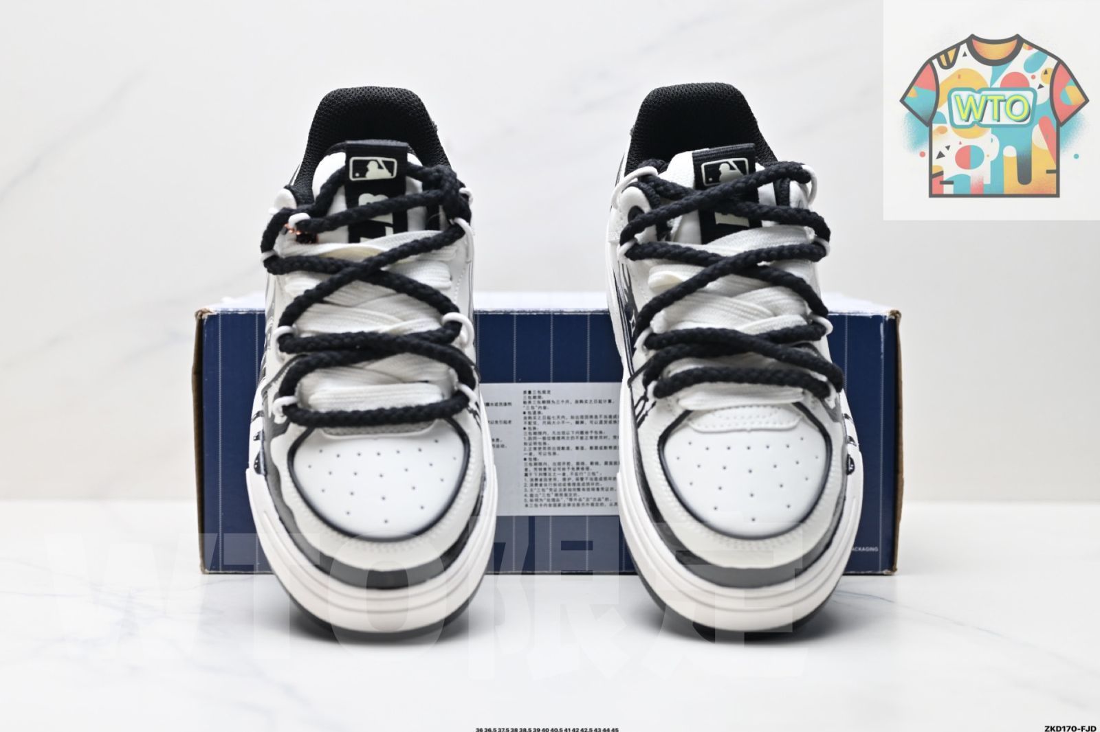  MLB Chunky Liner PU エムエルビー チャンキー ライナー シンプル ファッション 万能 フィット 保温 滑り止め 防水 クッション ロートップ スケートシューズ スニーカー 靴