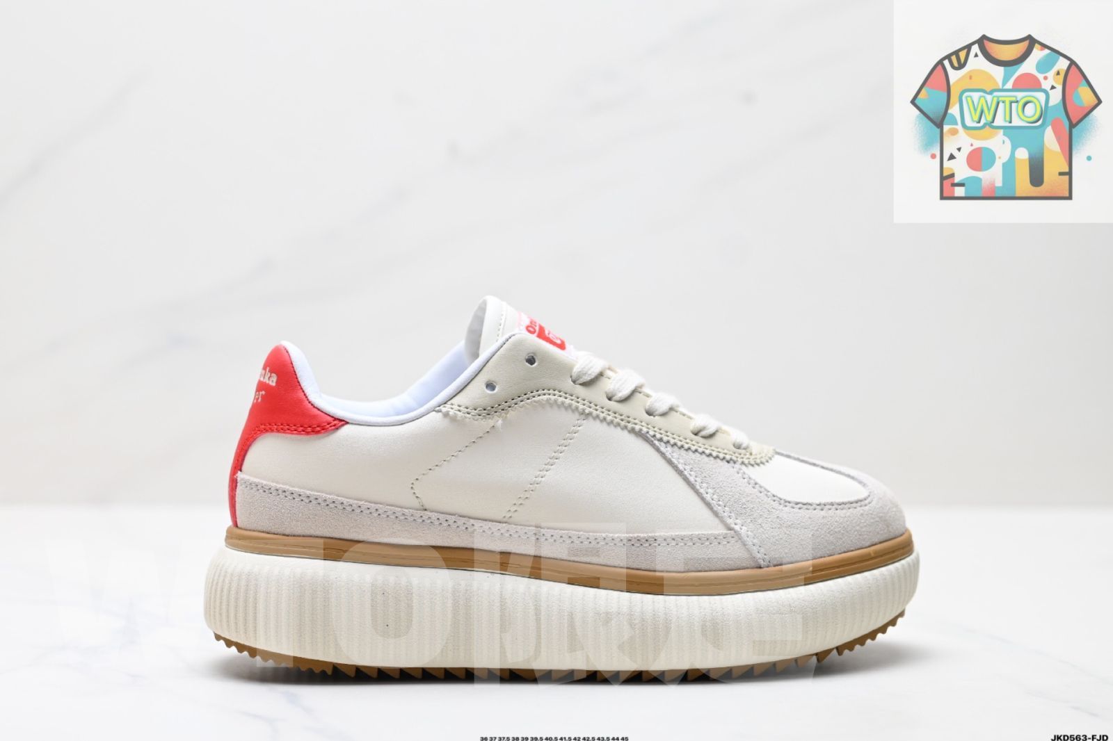 Onitsuka Tiger オニツカタイガー Delecity 厚底 チャンキーソール スポーツ 耐摩耗ロートップライフスタイルカジュアルシューズ