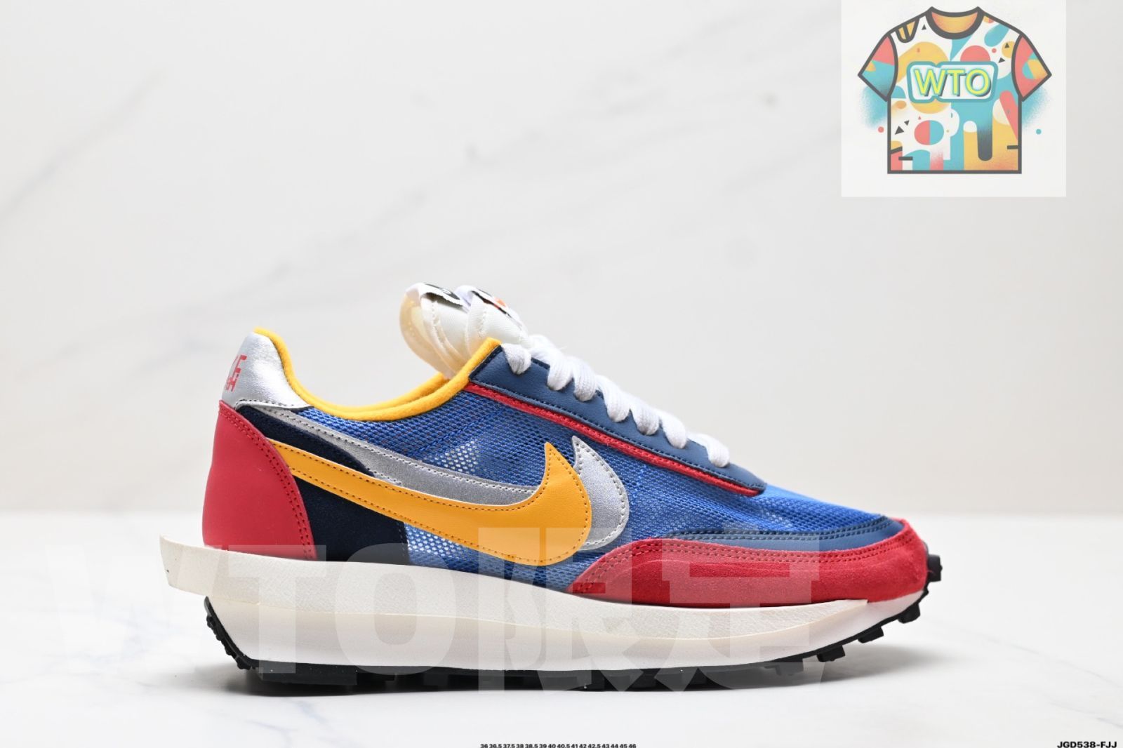 Sacai x Nike Ldwaffleサカイｘナイキ エルディ ワッフル ナイキ ランニングシューズ