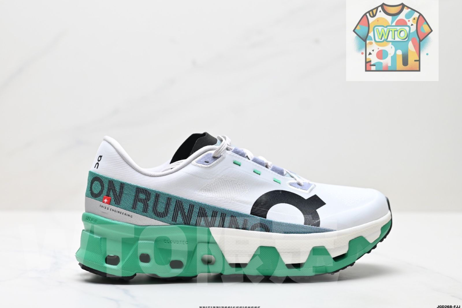 オン クラウドモンスター ハイパー アウトドア ストリート ファンクション スタイルの新興ブランドの軽量ロートップランニングシューズ