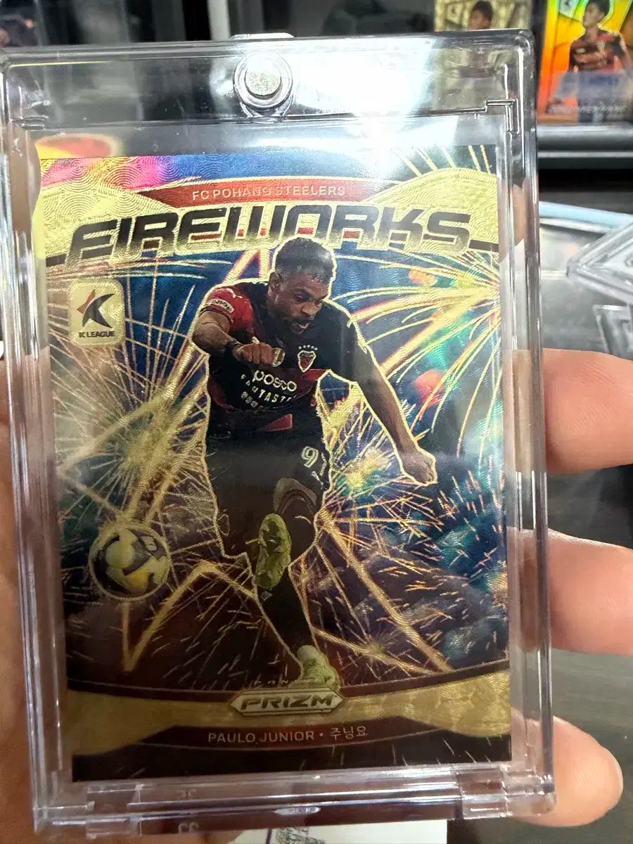2025 Kリーグ プリズム 浦項スティーラース POHANG ジュニーニョ 5 GOLDパワー インサート