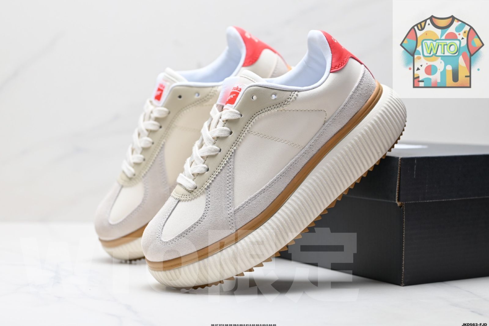  Onitsuka Tiger オニツカタイガー Delecity 厚底 チャンキーソール スポーツ 耐摩耗ロートップライフスタイルカジュアルシューズ スニーカー 靴