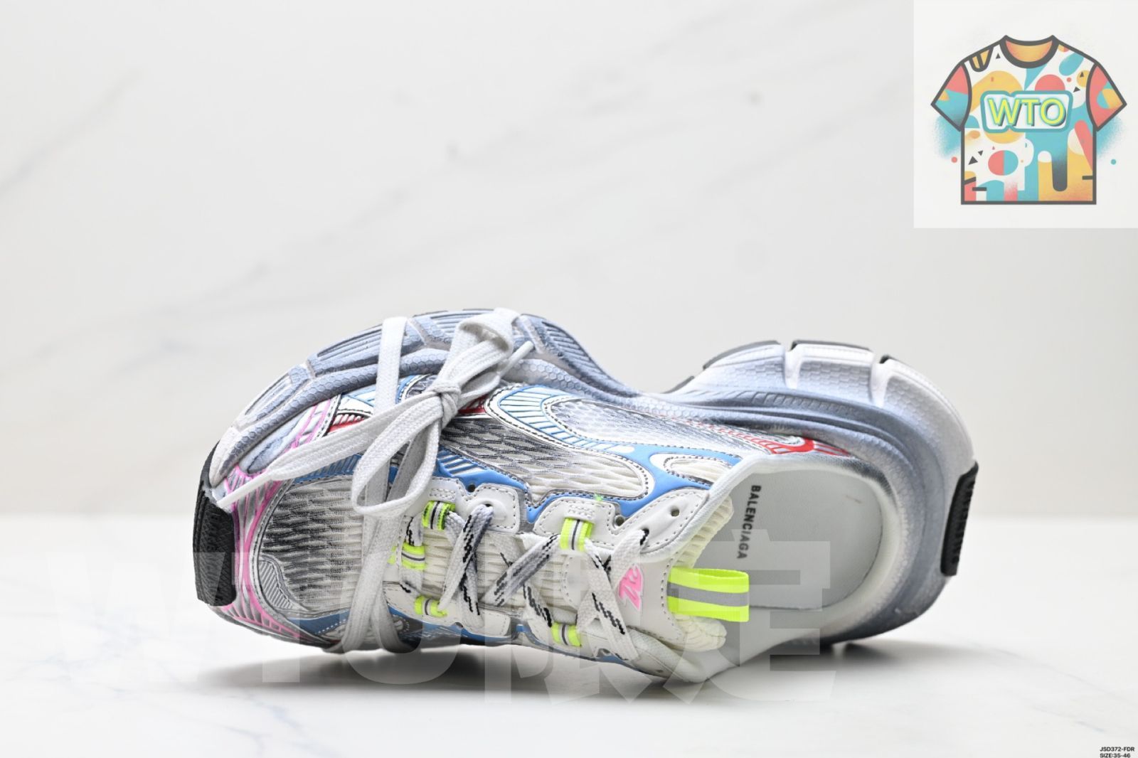 Balenciagaバレンシアガ 3 XL ミュール レザー クローグサンダル