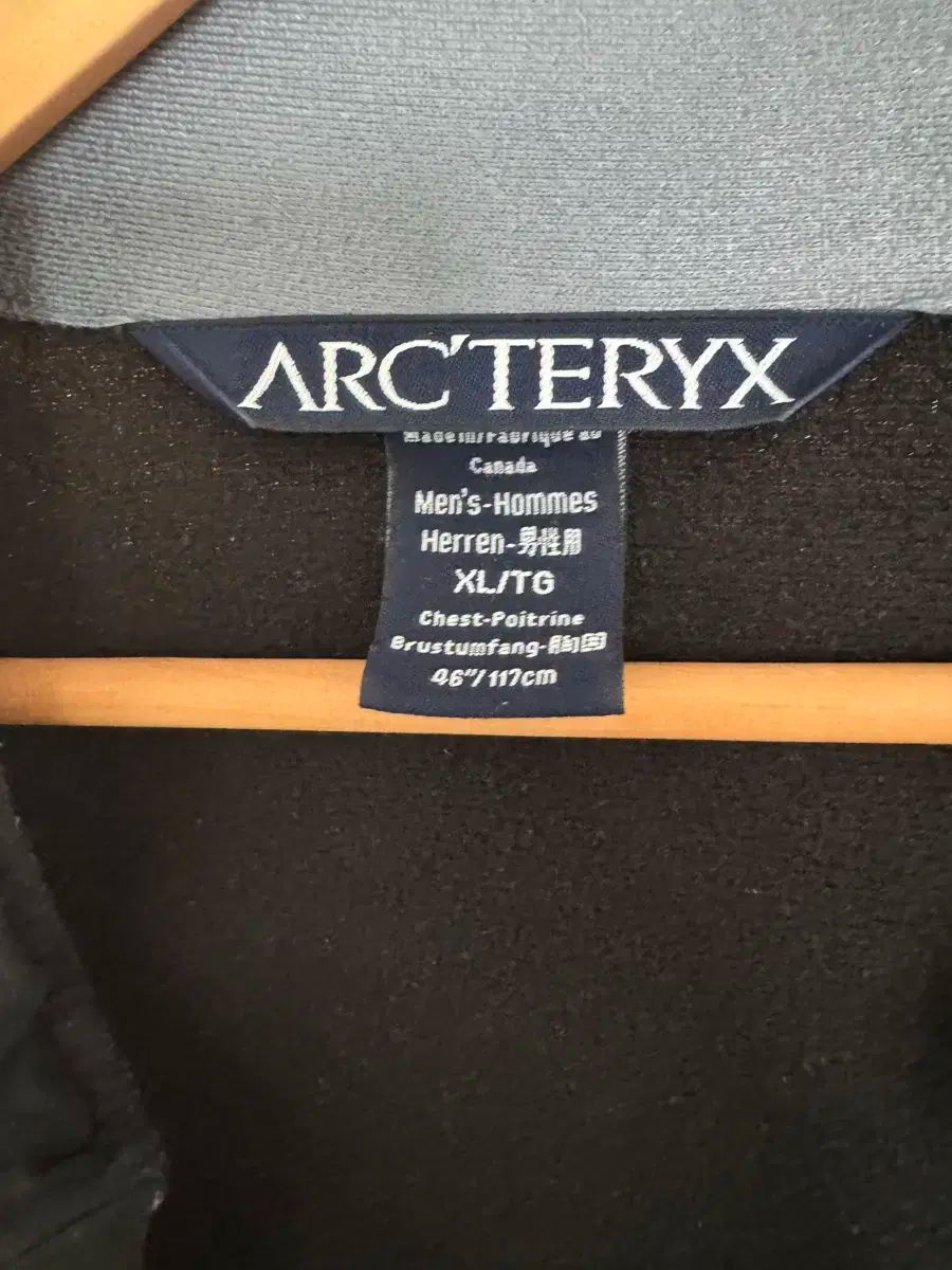 XL ARC TERYX アークテリクス GAMMA ガンマ AR ブラック ジャケット
